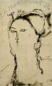 A.Modigliani, Madame Othon Friesz von klassik art