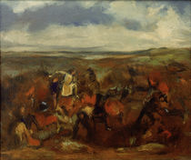 Degas n. Delacroix, Schlacht bei Poitiers von klassik art