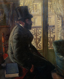 Caillebotte / Man with Top Hat / 1880 by klassik art