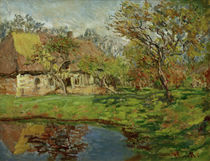Claude Monet, Strohhaus in der Normandie von klassik art