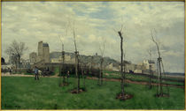 A.Sisley, Vue de Montmartre von klassik art