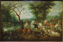 J.Brueghel d. Ä., Paradieslandsch. m. Arche von klassik art