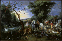 Noah’s Ark & the animals / Brueghel by klassik art