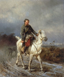 N.Y.Sverchkov / Return fr. the Hunt/ 1870 by klassik art