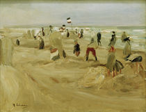 M.Liebermann, Am Strand von Noordwijk by klassik art