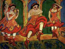 E.L.Kirchner / Hungarian Folk Dancers by klassik art