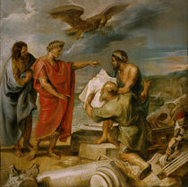 Gründung Konstantinopel / Gem. v. Rubens von klassik art