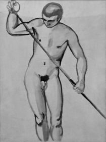 A.Macke / Male Nude (Ferryman) by klassik art