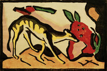 F.Marc, Fabled Animal / 1912 by klassik art