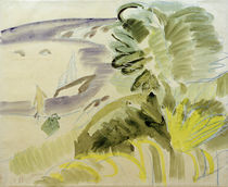 E.L.Kirchner, Weißer Strand von klassik art