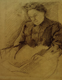 A.Macke / Portrait of Katharina Koehler by klassik-art