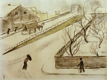A.Macke / Street Corner in the Snow / 1911 by klassik art