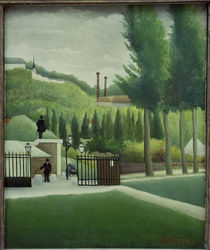 H.Rousseau, The Toll Gate by klassik art