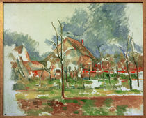 Cézanne / Winterlandscape Giverny / 1894 by klassik art