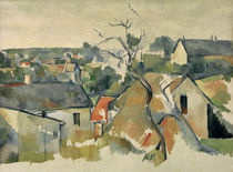 Cézanne, Les Toits von klassik art