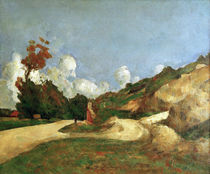 Paul Cézanne, La Route von klassik art