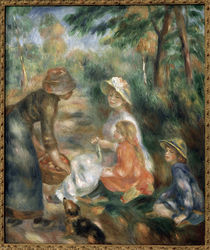 Renoir / Woman selling apples by klassik art