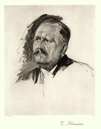 Fr. Naumann / Portrait von M. Liebermann von klassik art
