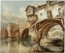 W.Turner, Old Welsh Bridge in Shrewsbury by klassik art