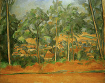 Südfranzösische Landschaft / P.Cézanne von klassik art