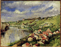 P.Cézanne, Paysage au bord de l’Oise von klassik art
