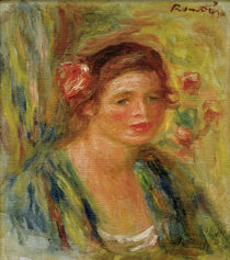 Renoir / Tete de jeune femme / 1910 by klassik art