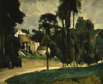 Cézanne, Straße in Pontoise von klassik art