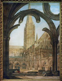 W.Turner, Kreuzgang u. Salisbury Cath. von klassik art