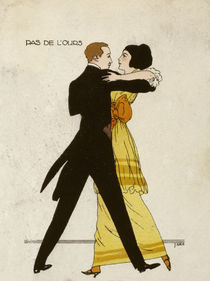 Pas de l’Ours / Bildpostkarte 1914 von klassik art