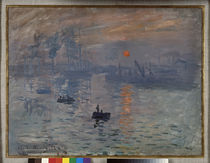 Monet / Impression, soleil levant / 1872 by klassik art