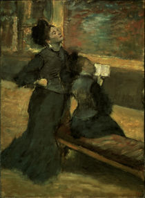 E.Degas, Der Museumsbesuch von klassik art