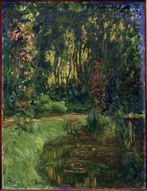 Monet / Corner o. t. pond at Giverny/1918/19 by klassik art