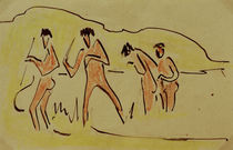 E.L.Kirchner / Bathers throwing Reeds by klassik art