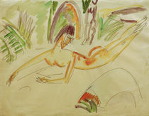E.L.Kirchner / Reclining Nude by klassik art