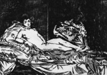 E.Manet, Olympia (Große Fassung) / Rad. von klassik-art