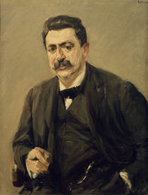 M.Liebermann, "Portrait of Dr. Julius Elias" / painting by klassik art