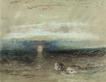 W.Turner, Sonnenuntergang über dem Meer von klassik art