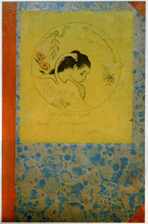 Gauguin / Sketch for plate – Leda / 1889 by klassik art