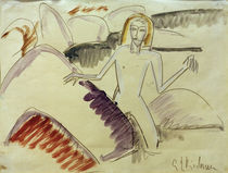 E.L.Kirchner, Badende an Steinen von klassik-art