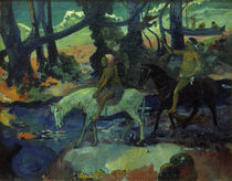 Gauguin, Die Furt oder Die Flucht/1901 von klassik art