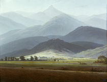 Friedrich / Sudeten Mountains / 1810 by klassik art