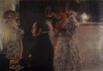 Schubert am Klavier / Klimt 1899 von klassik art