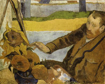 The Painter of Sunflowers / Painting by Gauguin. by klassik-art