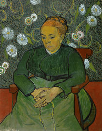 van Gogh, La Berceuse (Augustine Roulin) by klassik art