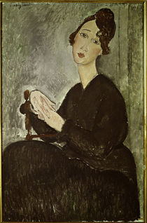 A.Modigliani, Dedie (Odette Hayden) by klassik art