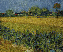 V. v. Gogh, Arles with Irises / Paint./1888 by klassik-art