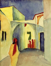 August Macke, View of an Alley in Tunis, 1914 by klassik art