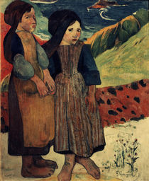 P.Gauguin, Bretonische kleine Mädchen von klassik art