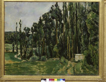P.Cézanne, Die Pappeln von klassik art