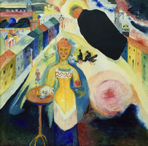Kandinsky / Lady in Moscow / 1912 by klassik art